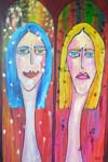 2014, frau holle - goldmarie u. pechmarie, 90x60